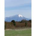 大山が美しい。